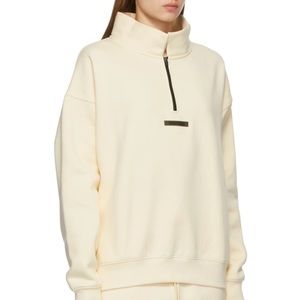 Essentials FOG mock neck half-zip sweatshirt